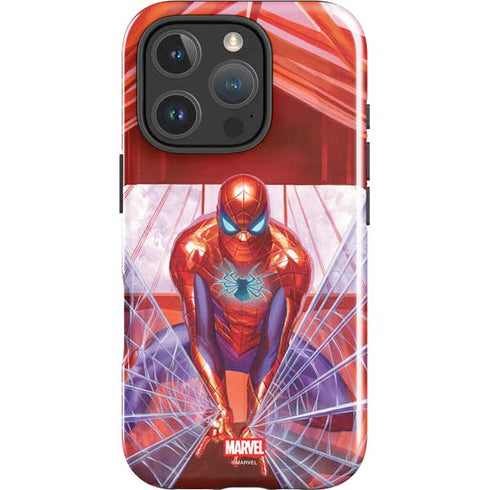 Marvel Spiderman Web Slinger iPhone 16 Pro Max Impact Case
